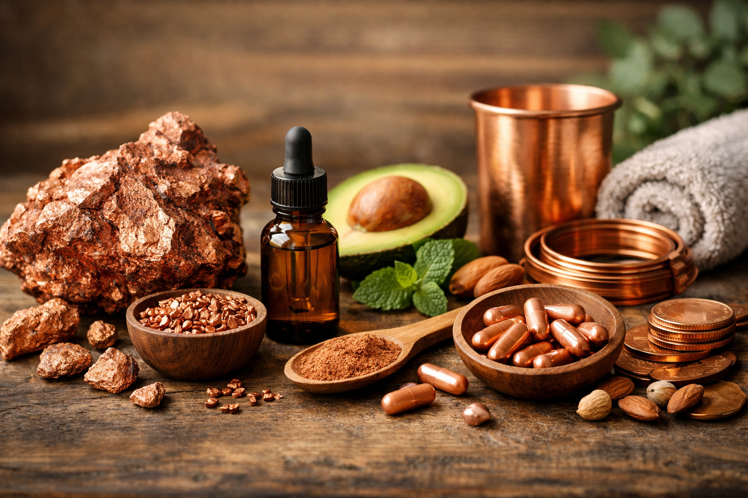 Kupfer Wirkung: Psyche, Haare & Immunsystem