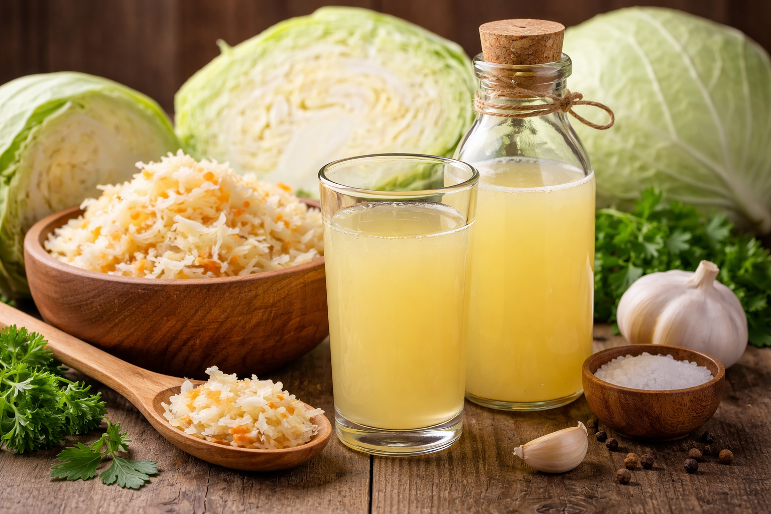 Sauerkrautsaft: Wirkung, Dosierung & Anwendung