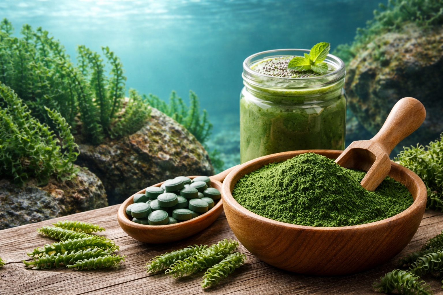 Spirulina Wirkung, Anwendung & Vorteile erklärt