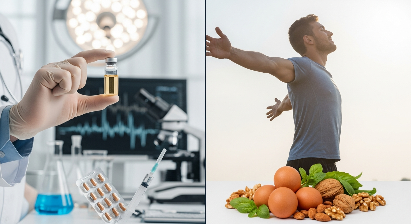 Testosteron steigern: Therapie oder Natur?