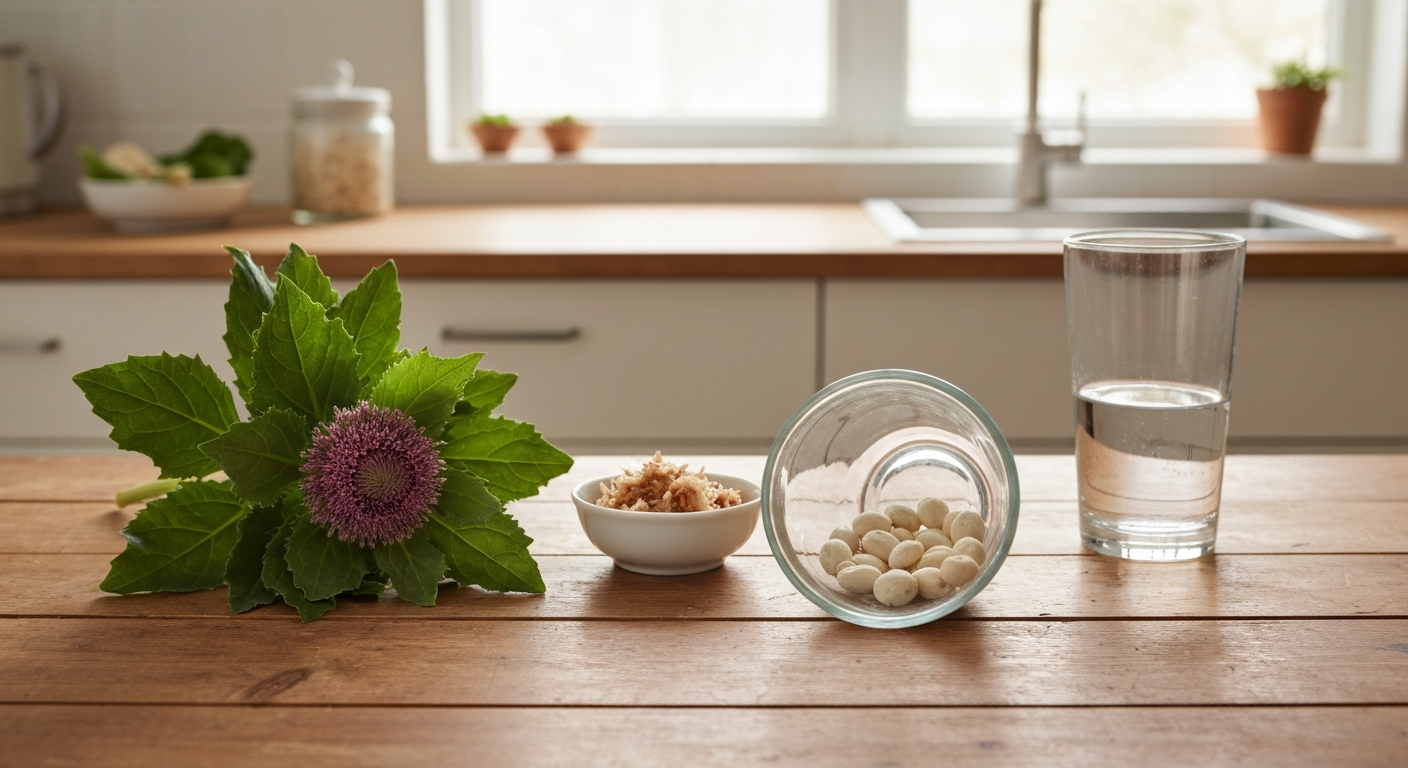 Mit Mariendistel abnehmen: So unterstützt die Pflanze