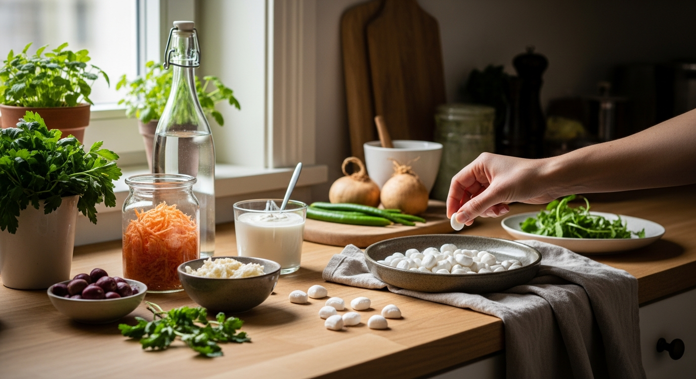 Probiotika gegen Akne: Reine Haut von innen